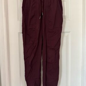 Burgundy Dance Studio Jogger
